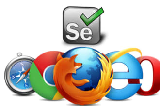 create robust selenium framework using java and python