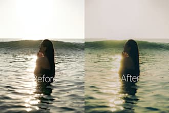 create custom film looks lightroom presets as your request