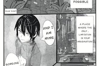 custom manga panels from your story board