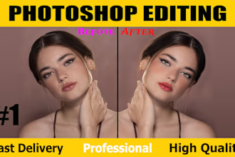 do all type of photoshop, image, photo editing, retouching or manipulation