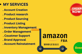 be your expert amazon fba wholesale virtual assistant