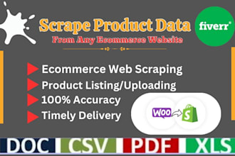 scrape products from any supplier website and import to your store