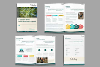 design a professional and modern annual report in canva
