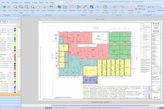 do construction cost estimation and material takeoff on bluebeam, planswift