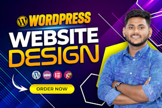 build wordpress website, custom wordpress website, business website development