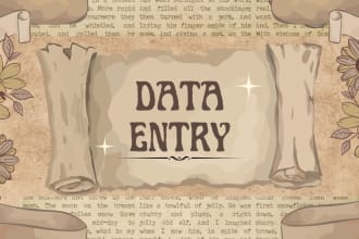 be your word processing and data entry operator