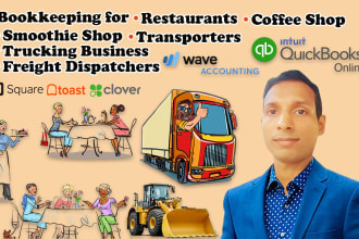 do bookkeeping for restaurants and quickbooks online