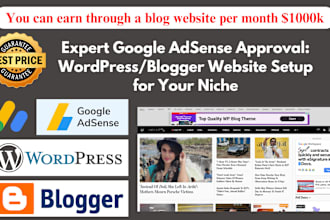 full setup google adsense approval for your niche website