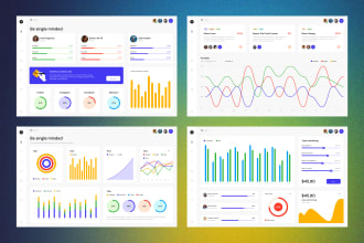 create website dashboard UI UX design