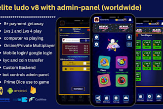 elite ludo game android app with admin panel include upi