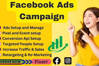 run and manage your facebook campaign with free offer