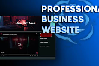 make a professional website