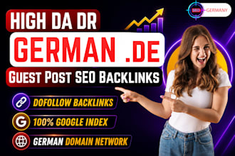 build white hat german de guest post seo backlinks with authority link building