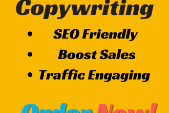 be your product description copywriter to boost sales and SEO