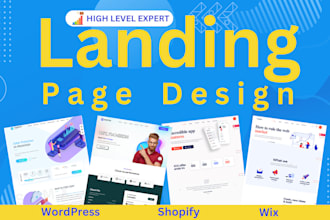 design or redesign figma landing page, crypto and sass landing pages