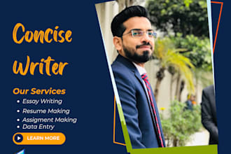 pen the concise essays and customs resume