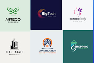 create professional modern log design