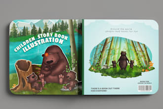 illustrate children story books