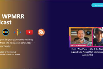 design a professional podcast blog business website