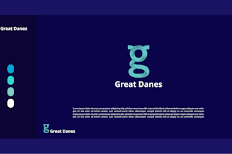 create modern gradient business logo design for your brand