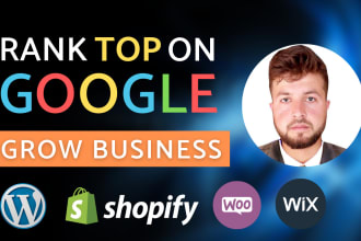 be your SEO specialist for wordpress, shopify, wix