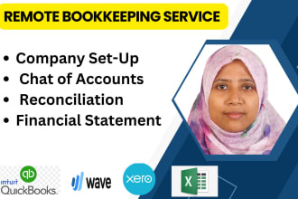 do bookkeeping in quick books online and bank reconciliation