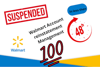 reinstate your suspended walmart seller center in 48 hours