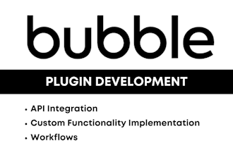 do bubble plugin development and customizations