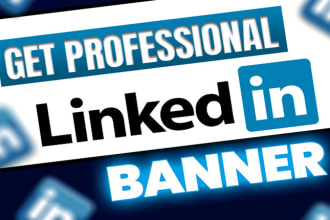 expertly craft linkedin, facebook, and twitter banners