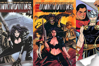turn your image to comic book fatales