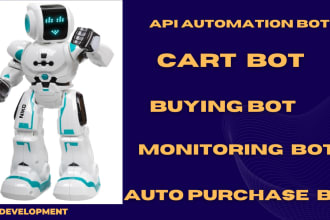 do auto checkout bot, monitor bot, auto purchase bot, buying bot in python