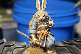 paint your dungeons and dragons heroes and miniatures