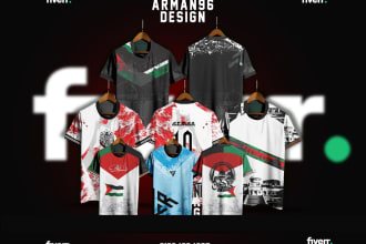 do sublimation sports and esports jersey design