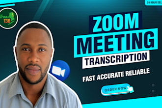 transcribe zoom meetings into transcripts and meeting minutes