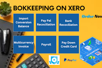 do reconciliation, accounting and bookkeeping in xero