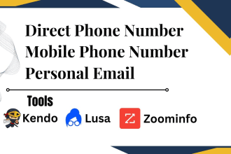 do provide personal email and professional phone numbers