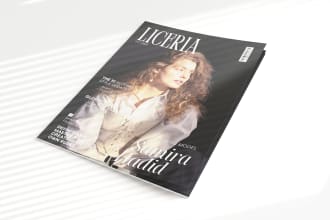 design online magazine cover