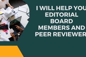 help you become editorial team and a reviewer