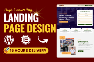 do elementor landing page design mobile and SEO friendly