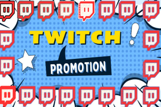 organically promote and bring the live viewers to your twitch channel