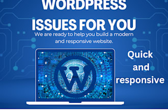 fix wordpress website issues and improve speed