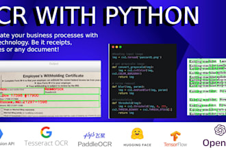 perform ocr with python on images, text and documents