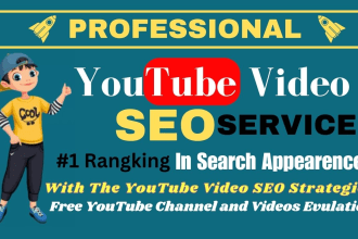 do the best youtube video marketing SEO promotion and channel optimization