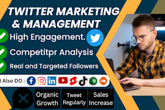 do twitter marketing and promotion with fast organic growth