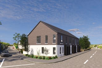 do architecture model in sketchup and realistic render in vray