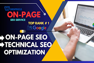 seriously optimize on page and technical SEO
