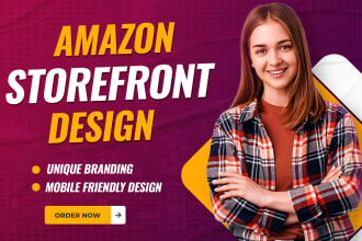 do amazon storefront design, amazon brand store, amazon store