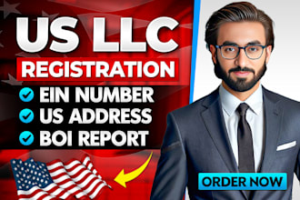 do US llc registration with ein number for non us citizens