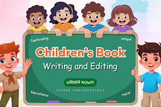ghostwrite, edit engaging, moral children story, kid book writer, ebook writing