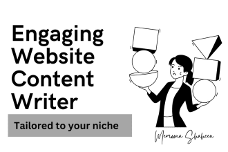 write engaging SEO website content or copy